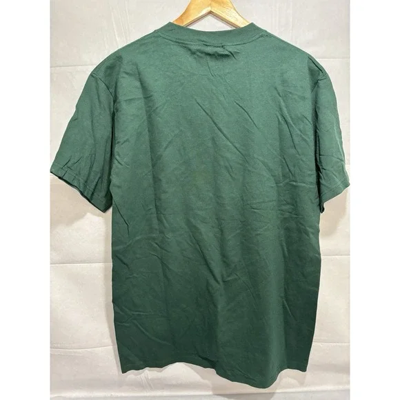 Notre Dame Vintage Shirt Fighting Irish Men's Medium New Green NWT Majestic NOS - Picture 5 of 9